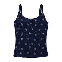 Juniors Wide Rib Tank Top