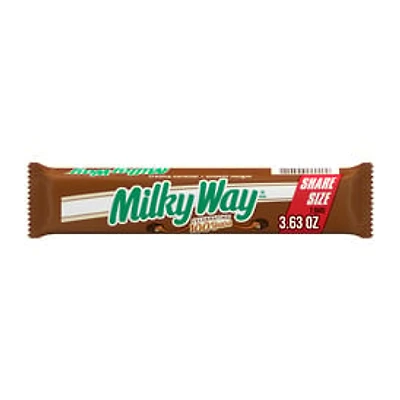 MILKY WAY Candy Milk Chocolate Bar, Share Size, 3.63 Oz