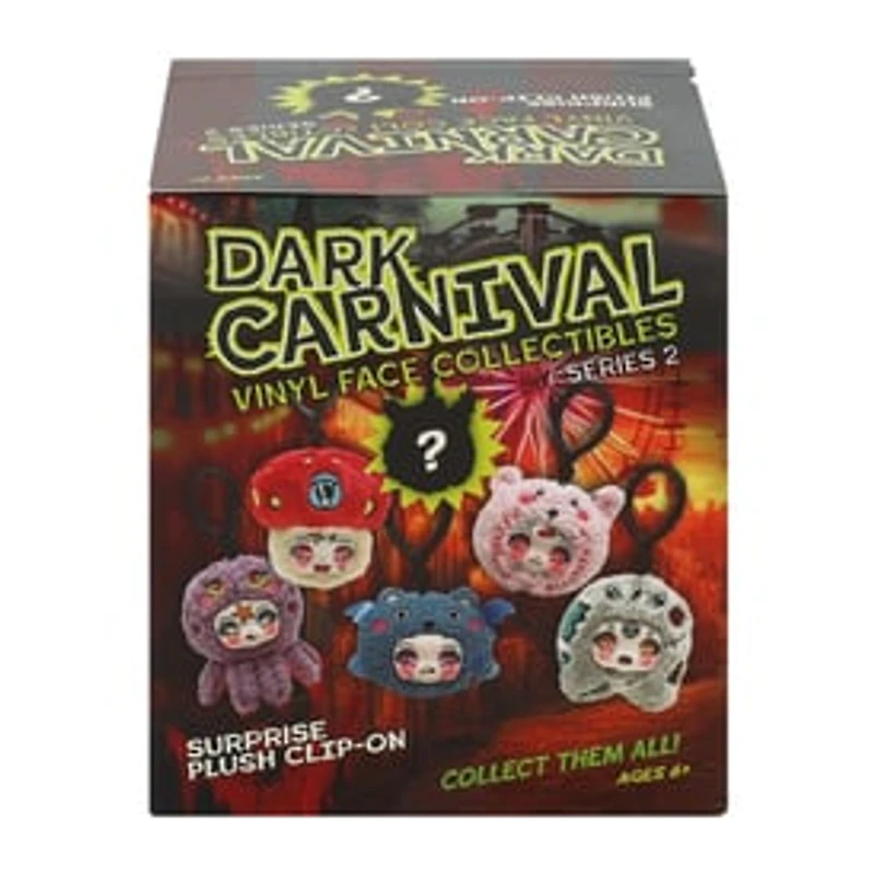 Dark Carnival Vinyl Face Collectible Surprise Plush Clip-On (Styles May Vary)