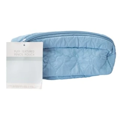 Puff Textured Pencil Pouch