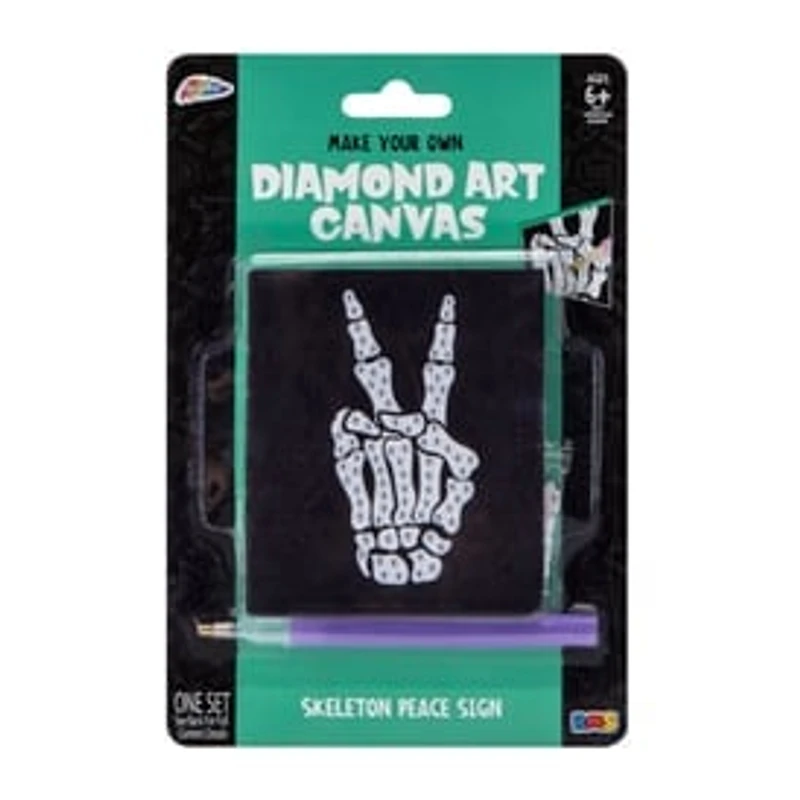 Grafix® Halloween Make Your Own Diamond Art Canvas Set
