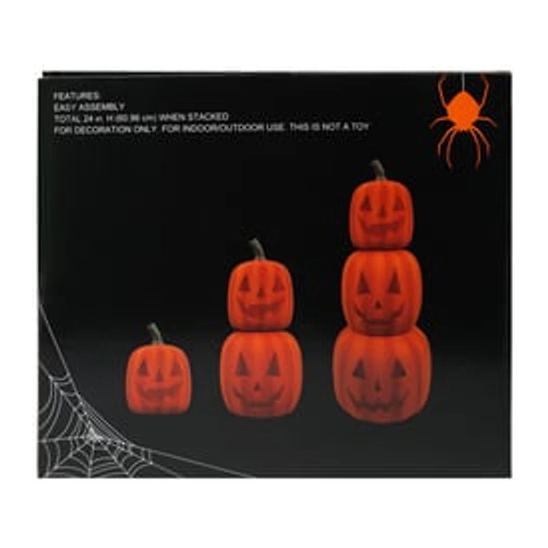 Halloween Stacking Pumpkin - Orange