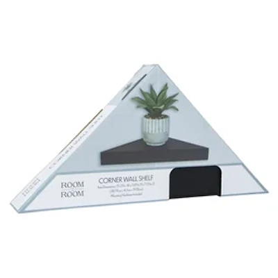 Corner Wall Shelf 15.25in