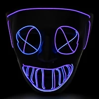 Two-Tone LED Halloween Mask