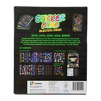 Kaleidoscope Sticker Bomb With Over 500 Stickers & Book