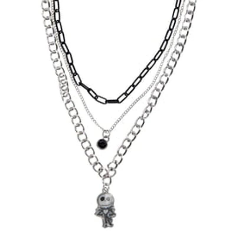 Disney Tim Burton's The Nightmare Before Christmas Layered Necklace Set