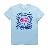 'You Are Worthy' by Lo Harris Graphic Tee