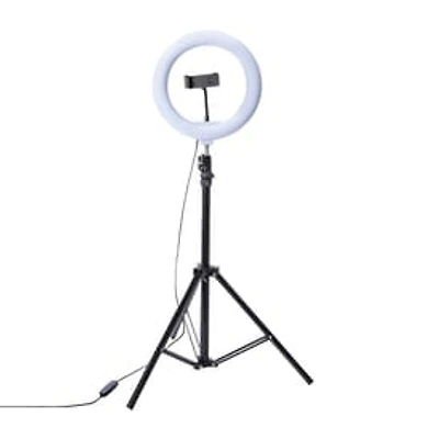 Extendable Tripod With Ring Light Set