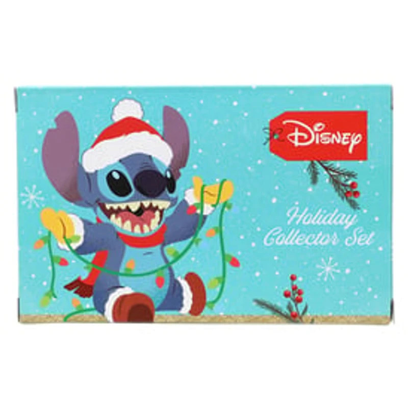 Disney Stitch Figures Holiday Collector Set 3-Count