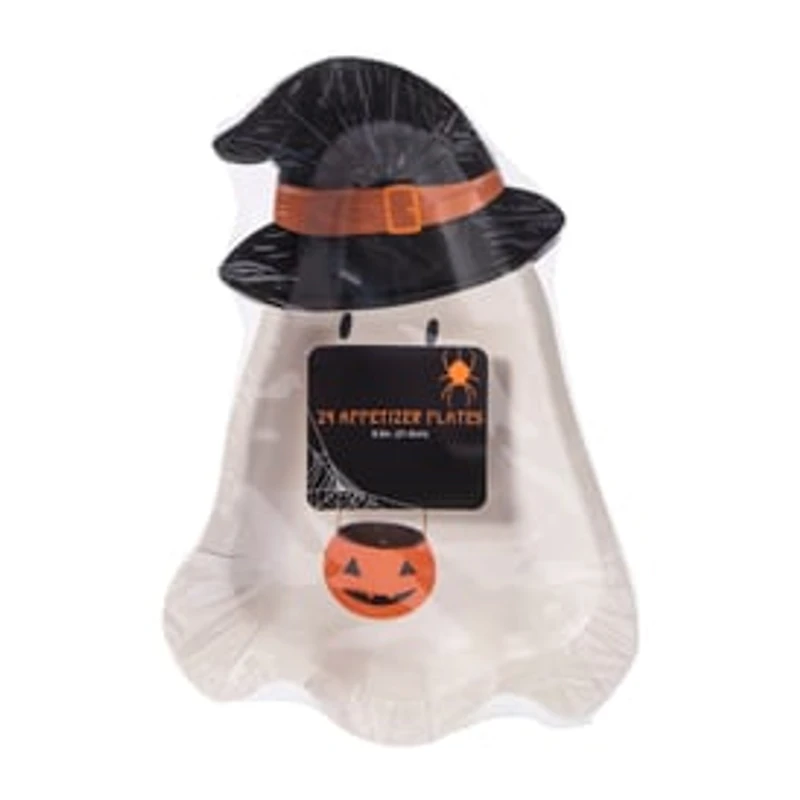 Halloween Appetizer Plates 24-Pack