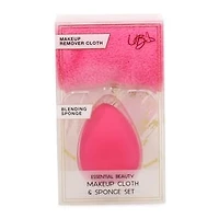 Beauty Blender & Makeup Remover Cloth