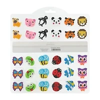 Novelty Eraser 30-Count
