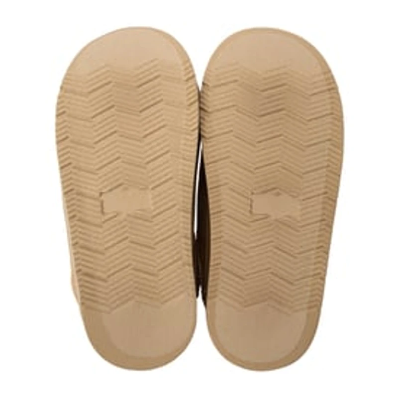 Suede Stitched Platform Shoes