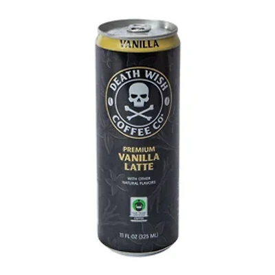 Death Wish Coffee Co® Fair Trade Vanilla Latte Can 11oz