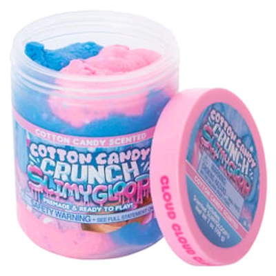 Slimygloop® Cotton Candy Crunch Scented Premade Slime 7oz
