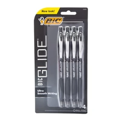 Bic® Big Glide™ Ball Pens 4-Count