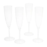 Champagne Flutes 4-Pack 6oz