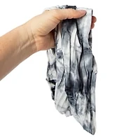 Multi-Wear Fabric Headwrap - Black Tie Dye