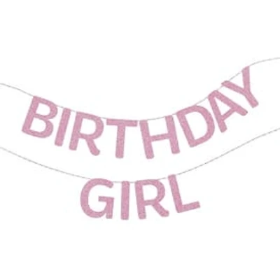 Birthday Girl Party Banner