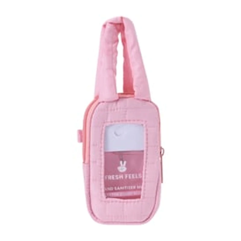 Fresh Feels Cotton Candy Scent Hand Sanitizer Mist With Holder Travel Set