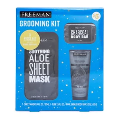 Freeman® Men's Grooming Kit 3-Piece Set