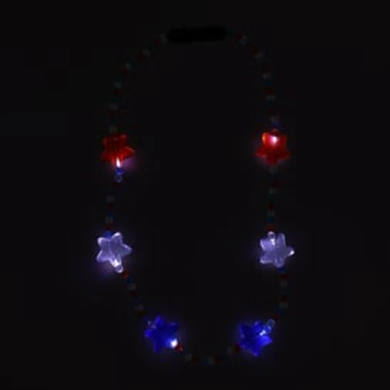 Light-Up Star Necklace 16in
