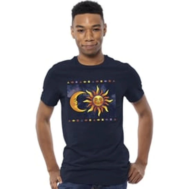 Celestial Sun & Moon Graphic Tee