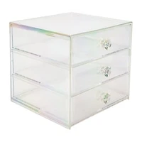 Iridescent Cosmetic Storage Drawers