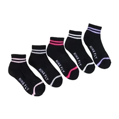 Juniors Performance Quarter Socks 5-Pairs