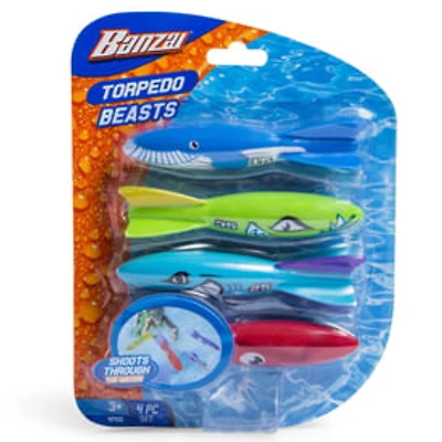 Torpedo Beats™ Dive Toys 4-Piece