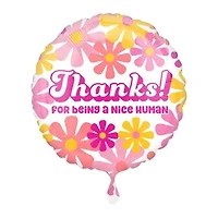 INFLATED 'Thanks! For Being a Nice Human' Balloon 18in