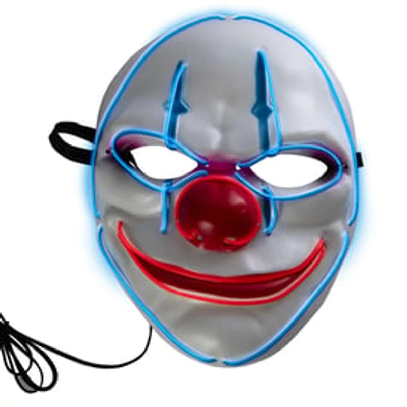 Halloween LED Clown Mask