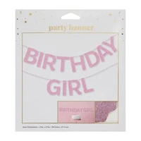 Birthday Girl Party Banner