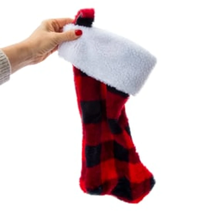 Plaid Christmas Stocking
