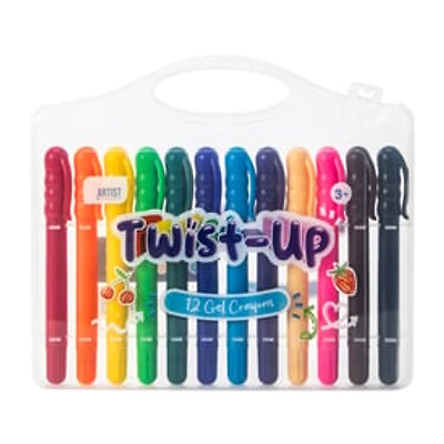 Artist Concepts™ Twist-Up Gel Crayons 12-Count