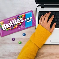 SKITTLES Wild Berry Chewy Candy, Share Size, 4 oz Bag