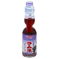 Grape Ramune Carbonated Drink 6.76 Fl.oz