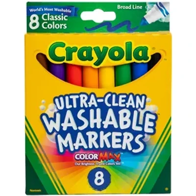 Crayola® Ultra-Clean Washable Markers 8-Pack