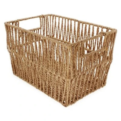 Woven Rope Storage Bin 12in x 7in