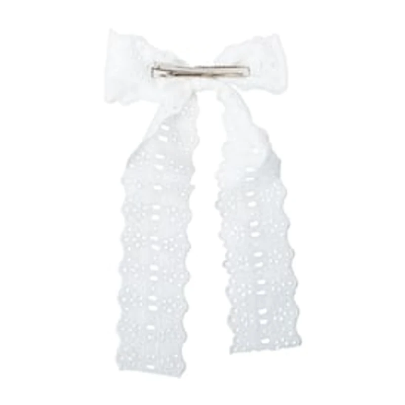 White Oversized Bow