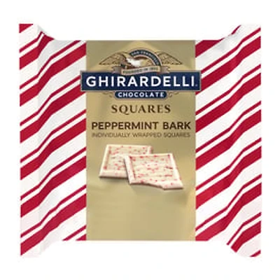 Ghirardelli Chocolate® Peppermint Bark Squares