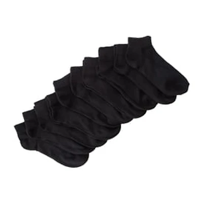 Juniors Zone Athletic Quarter Socks 10-Pack