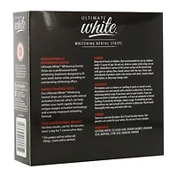 Ultimate White™ Whitening Dental Strips w/ Activated Charcoal - 7 Day Treatment