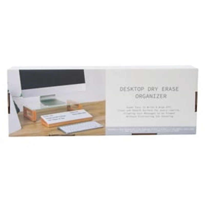 Desktop Dry Erase Organizer 13.9in x 4.75in