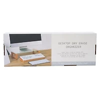 Desktop Dry Erase Organizer 13.9in x 4.75in