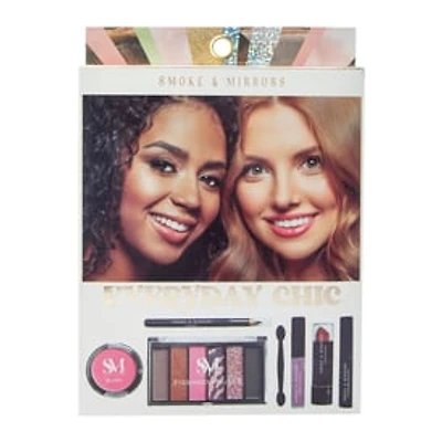Smoke & Mirrors Everyday Chic 7-Piece Makeup Kit