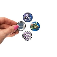 Halloween Button Pins 4-Pack Set