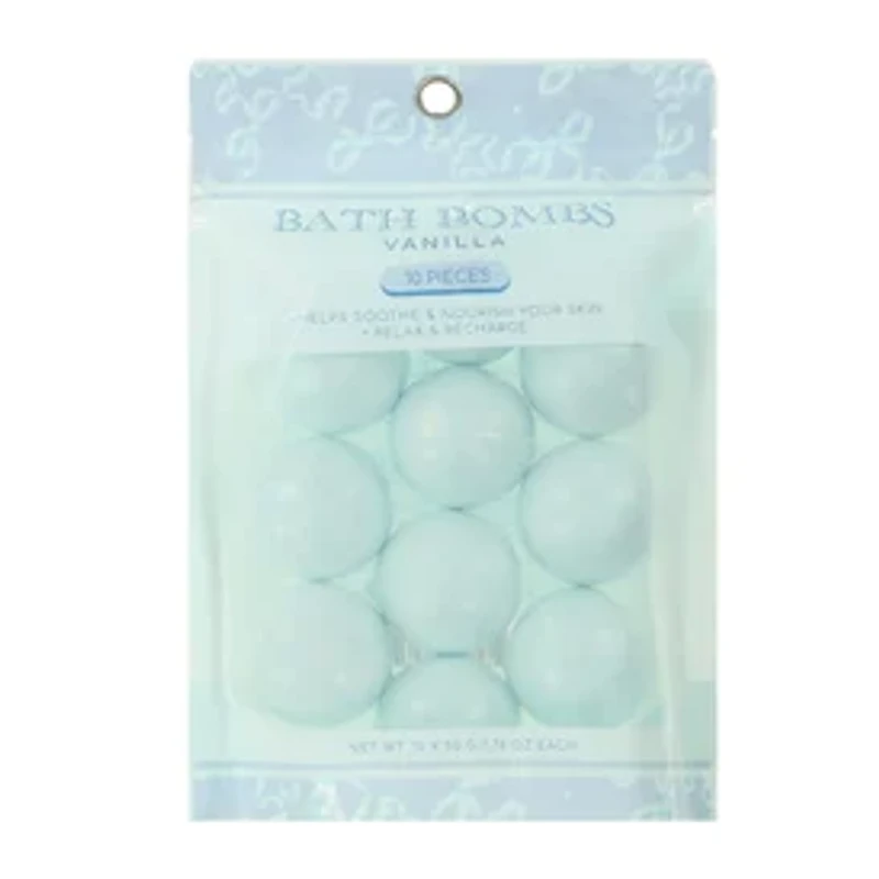 Bath Bombs Vanilla 10-Count Pack
