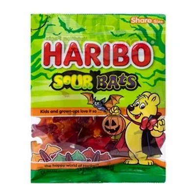 Haribo® Halloween Sour Gummi Vampire Bats 4oz
