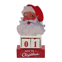 Christmas Santa Countdown Décor